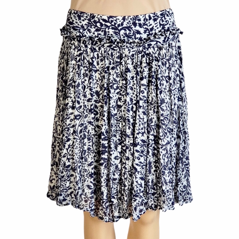 NWT French Connection Floral Textured Skirt